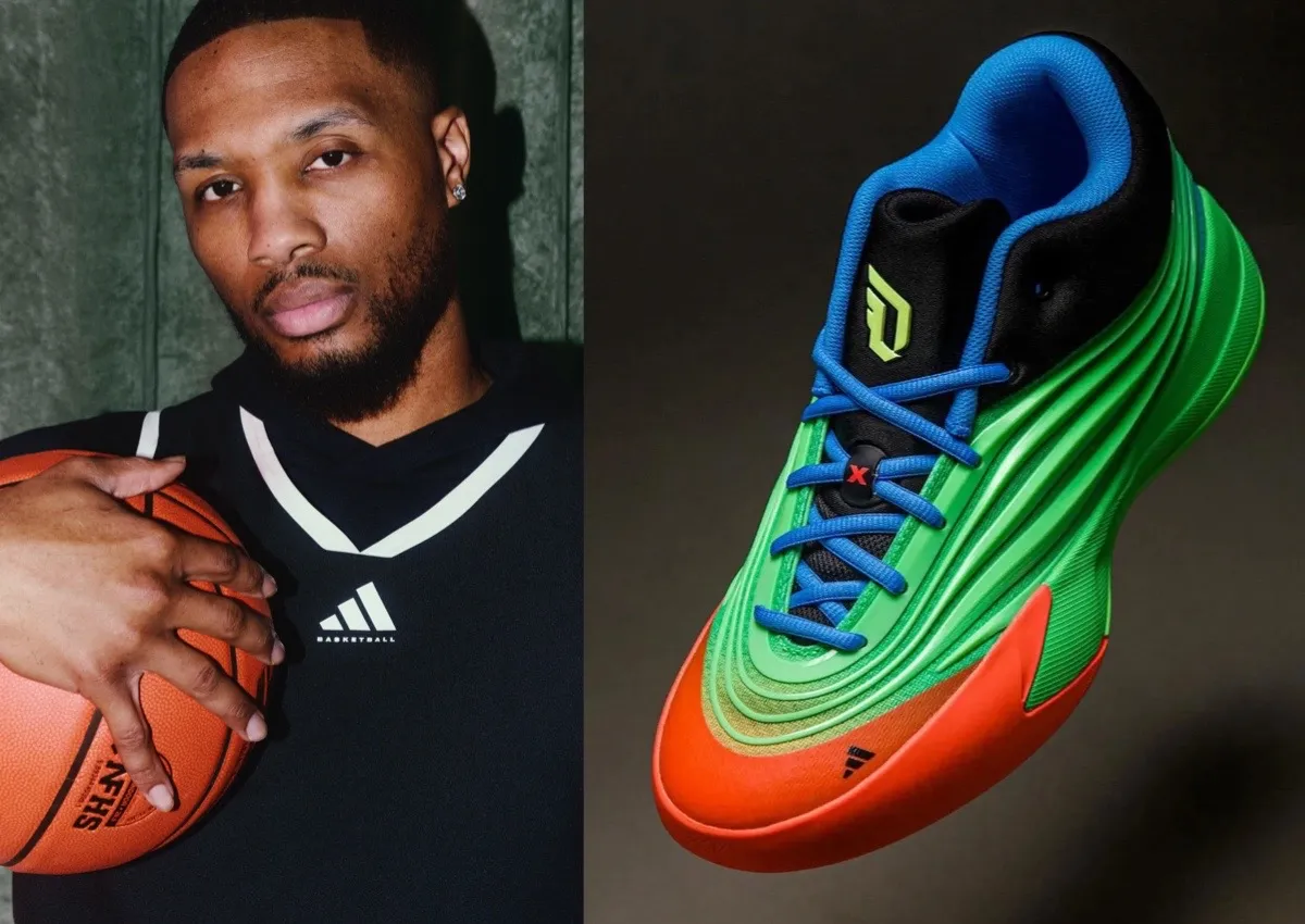 adidas Dame 10 Lime Burst KI5949 1 adidas Dame 10 Lime Burst KI5949